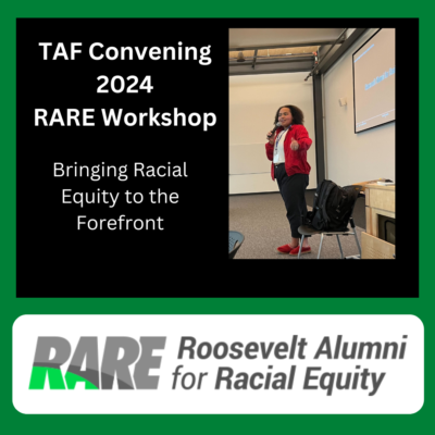 RARE Hosts Workshop at TAF Convening Event